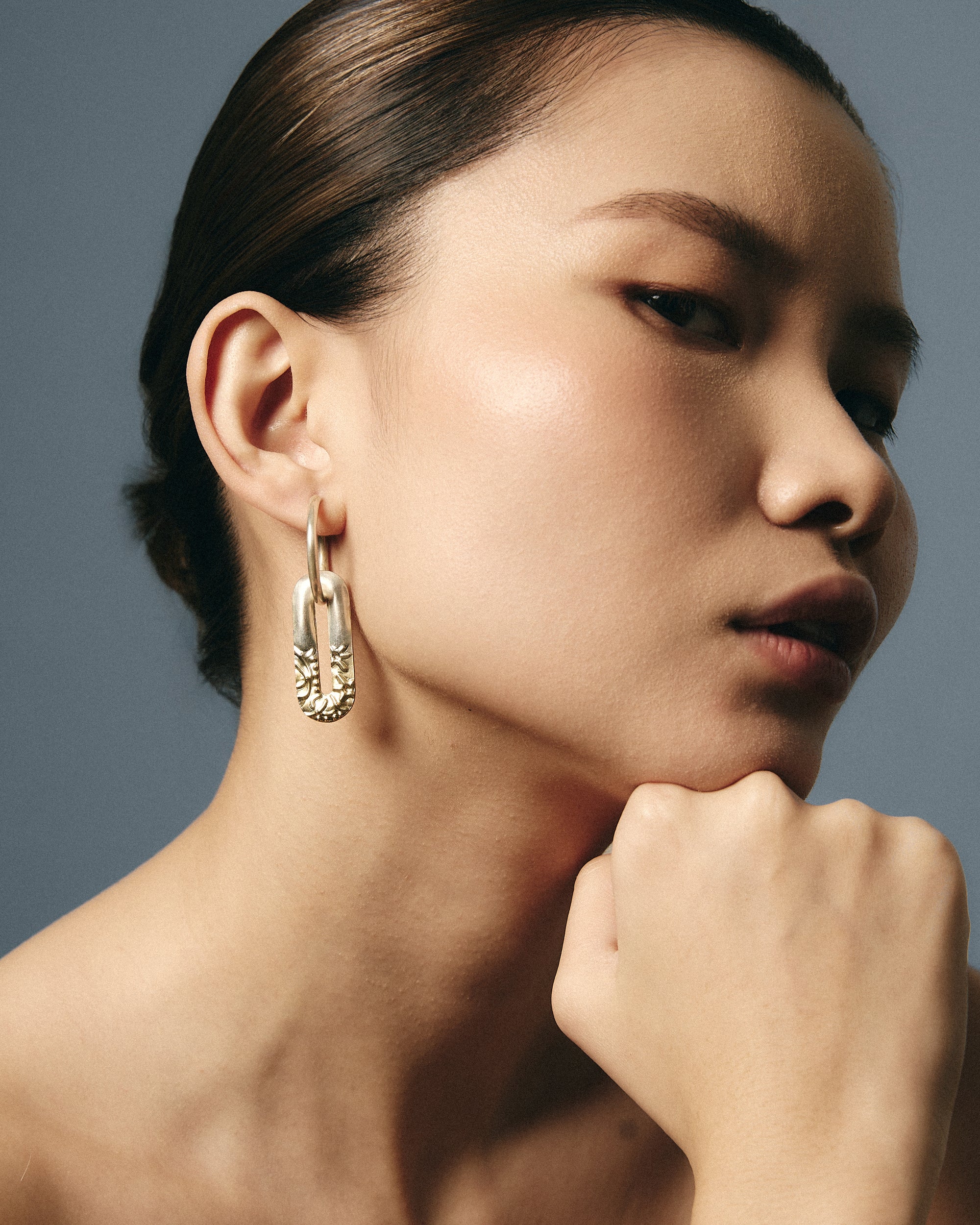 Everyday Hoop with Heaven/Earth Dangler